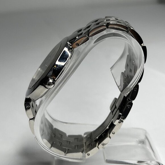 Longines Stainless Steel Silver Tone 37mm Automatic Men’s Date Watch On Bracelet - Picture 7 of 11